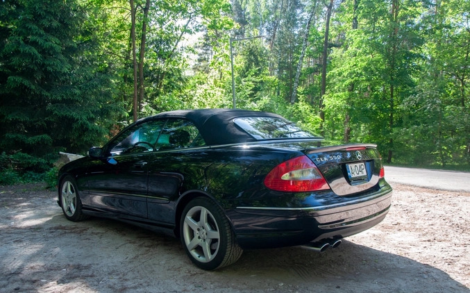 Mercedes-Benz CLK cena 59900 przebieg: 151000, rok produkcji 2007 z Warszawa małe 172